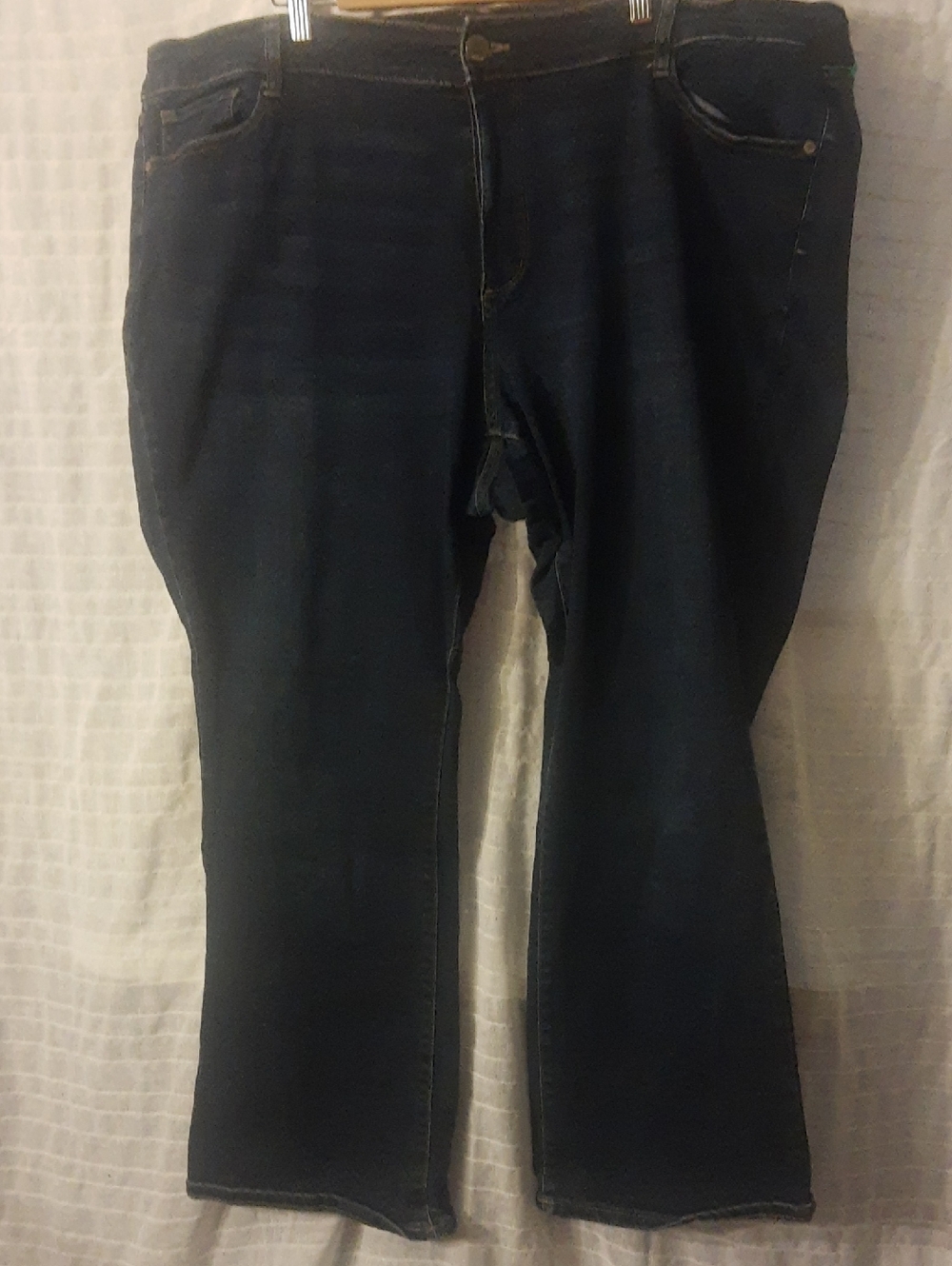 a.n.a Women's Dark Blue Bootcut Jeans